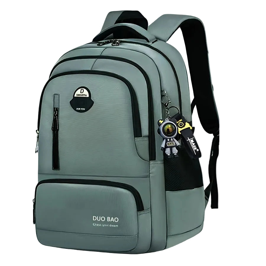 Schulrucksack unisex - 6 Fächer - leicht