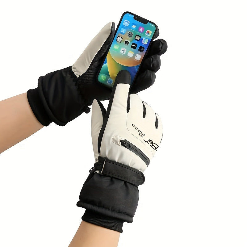 Skihandschuhe wasserdicht - Touchscreen - für Damen und Herren
