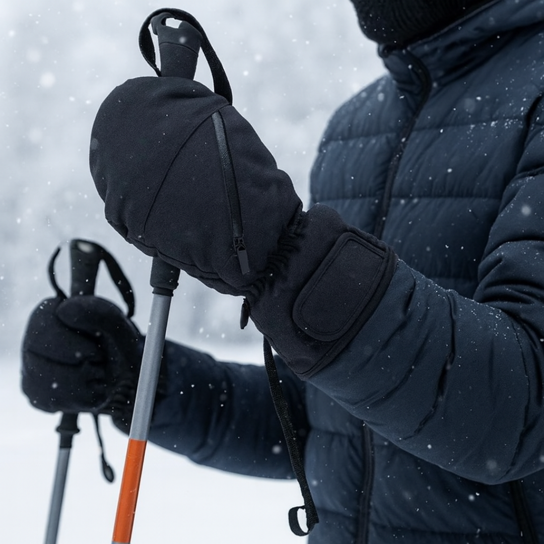 Skihandschuhe Herren wasserdicht - Fäustlinge - Touchscreen