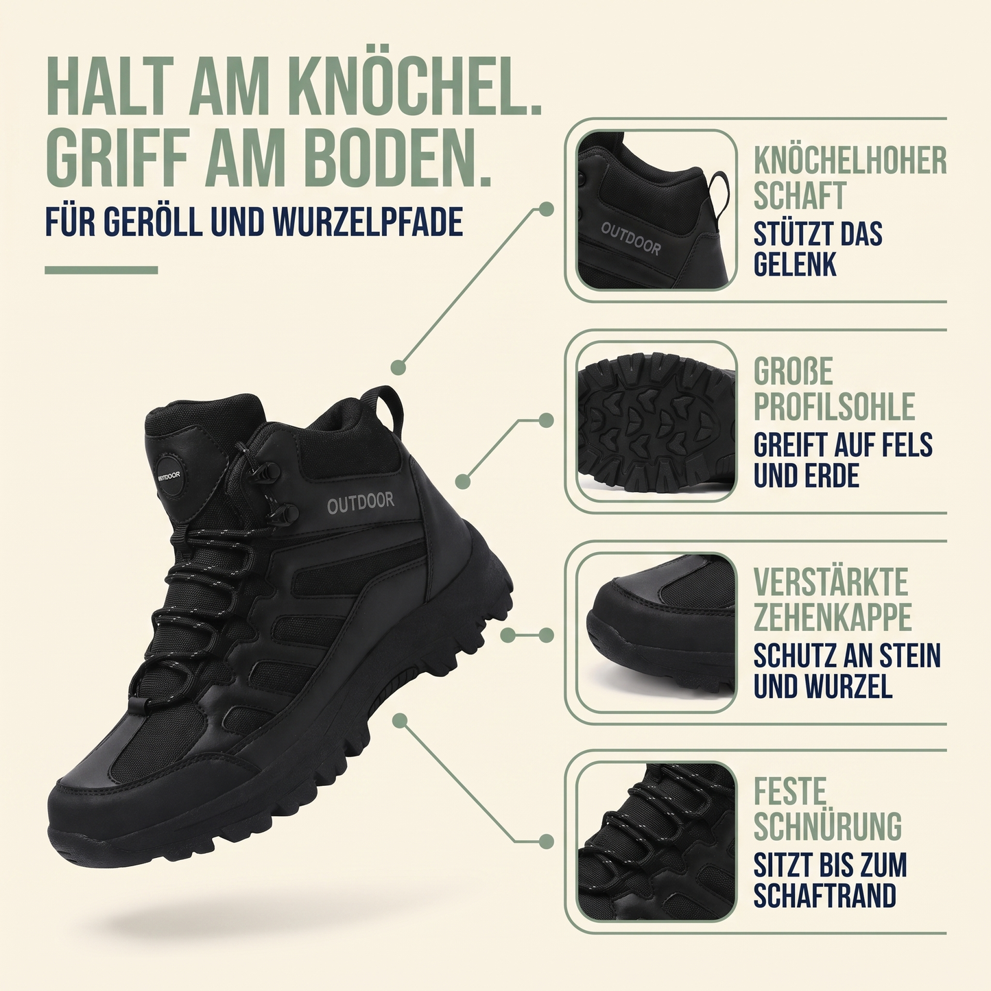 Wanderstiefel herren