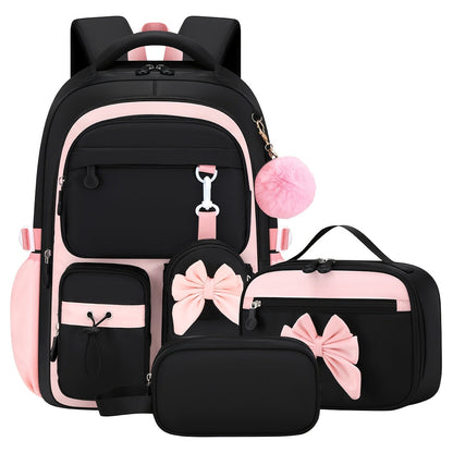 Schulrucksack für Mädchen - 3in1-Set - für Laptop 15,6"