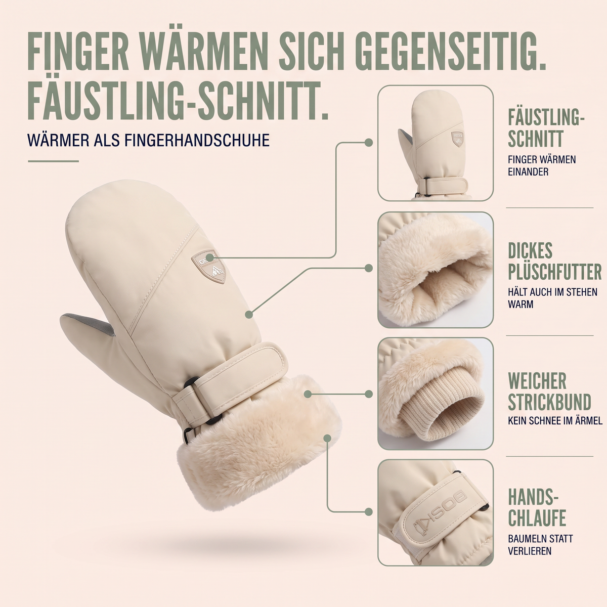 Skihandschuhe damen