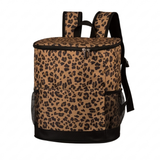 Dunkler Leopardenprint