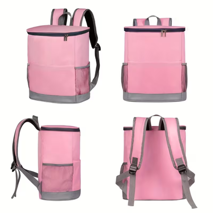 Isolierter Kühlrucksack - Picknick Lunchtasche - Auslaufsichere Kühltasche