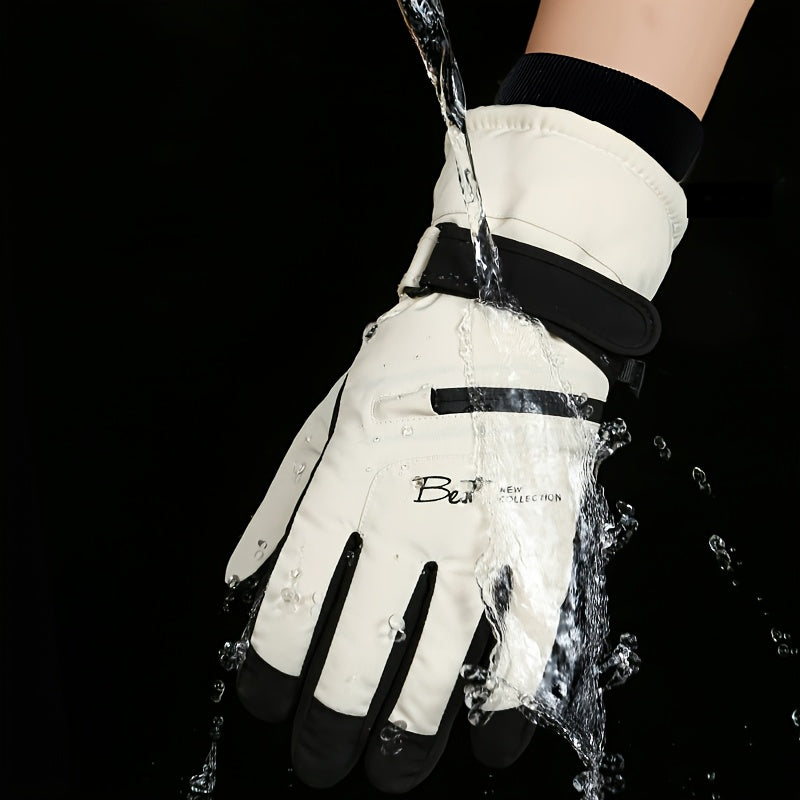Skihandschuhe wasserdicht - Touchscreen - für Damen und Herren