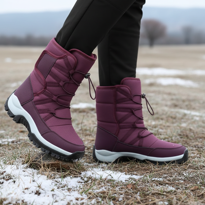 Winterstiefel Damen & Herren Wasserdicht Elastischer Einstieg