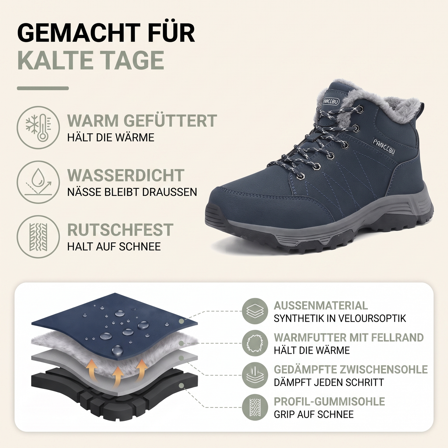 Winterstiefel herren