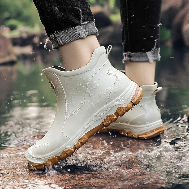 Kurze Gummistiefel Herren - knöchelhoch - Profilsohle