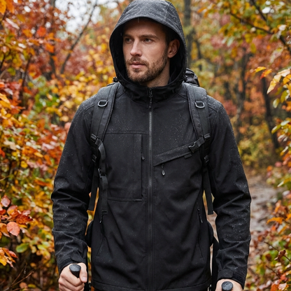 Hardshelljacke Herren - 8.000 mm Wassersäule - Leicht & Komprimierbar