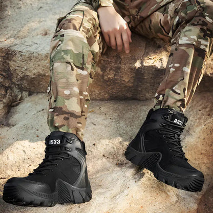 Militärstiefel Herren Leicht - Knöchelstütze - Grobstollenprofil