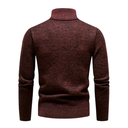 Strickpullover Herren - Fleecefutter - Thermo Winterpullover