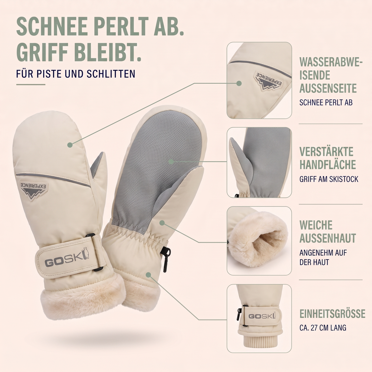 Skihandschuhe damen