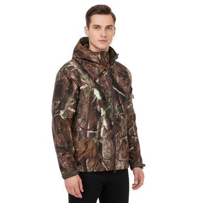 Softshelljacke Herren Camouflage - Jagdjacke - wasserdicht - winddicht