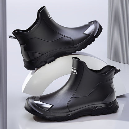 Gummistiefel Damen & Herren - Kurzschaft - Rutschfeste Chelsea Regenstiefel