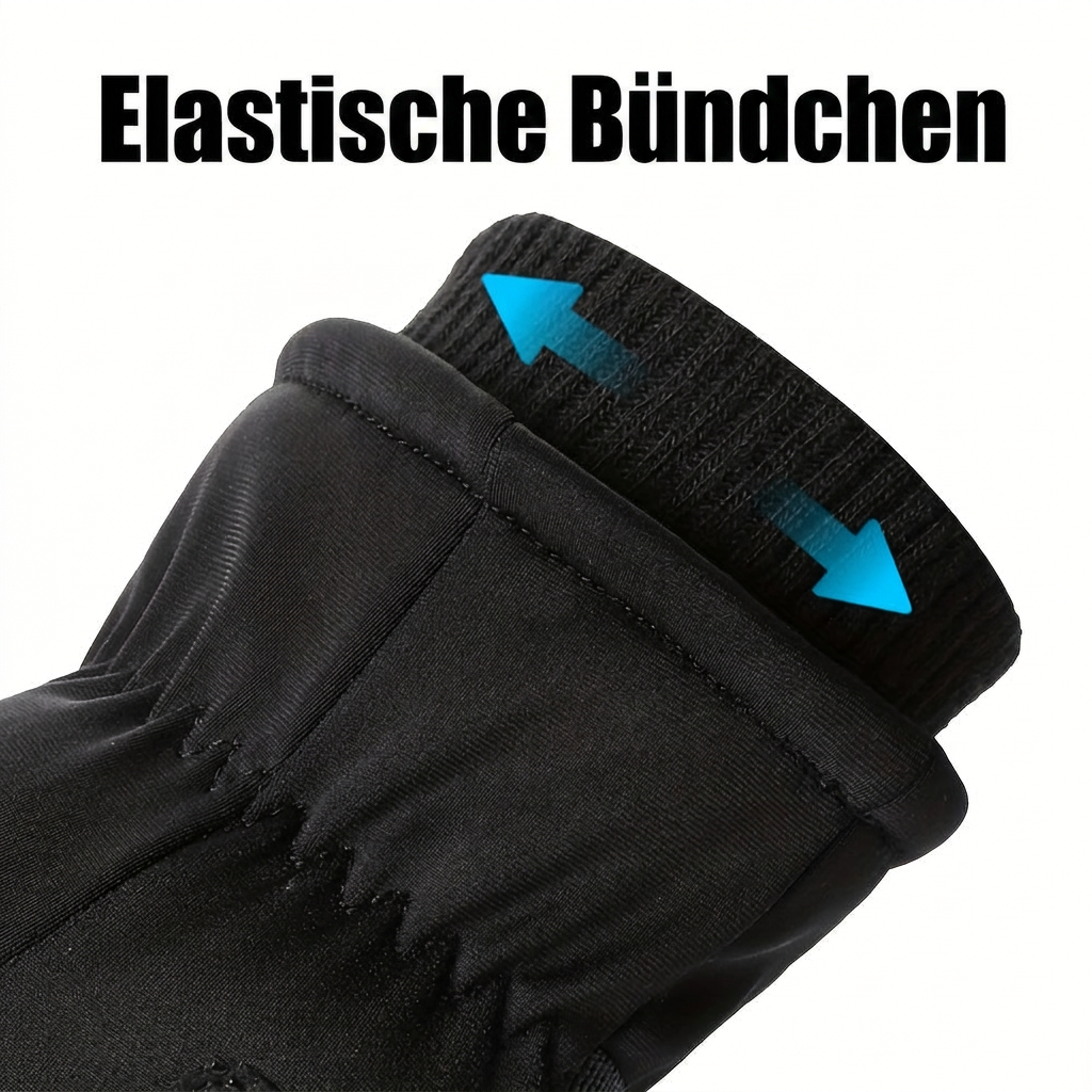 Skihandschuhe Herren - verdickt - winddicht - Touchscreen