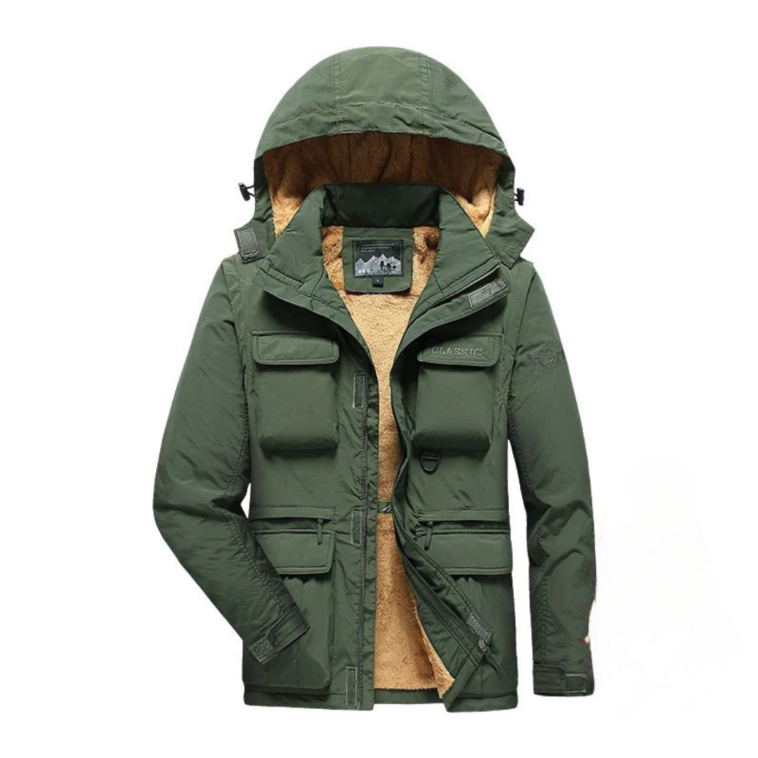 3-in-1 Jacke Herren - wasserdicht - mit Fleecefutter