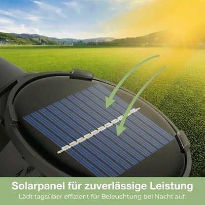 Solar-Gartenstrahler LED IP65 – 180° Verstellbar – Set mit 2 Stück
