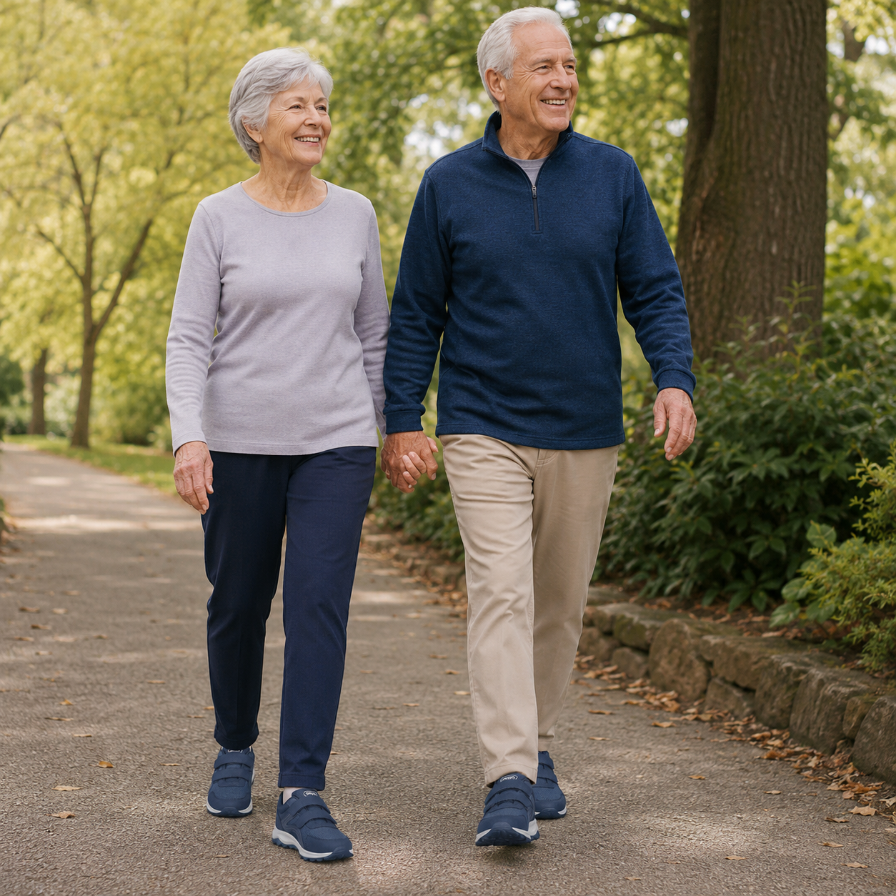 Orthopädische Schuhe Herren - Klettverschluss - Weite Passform