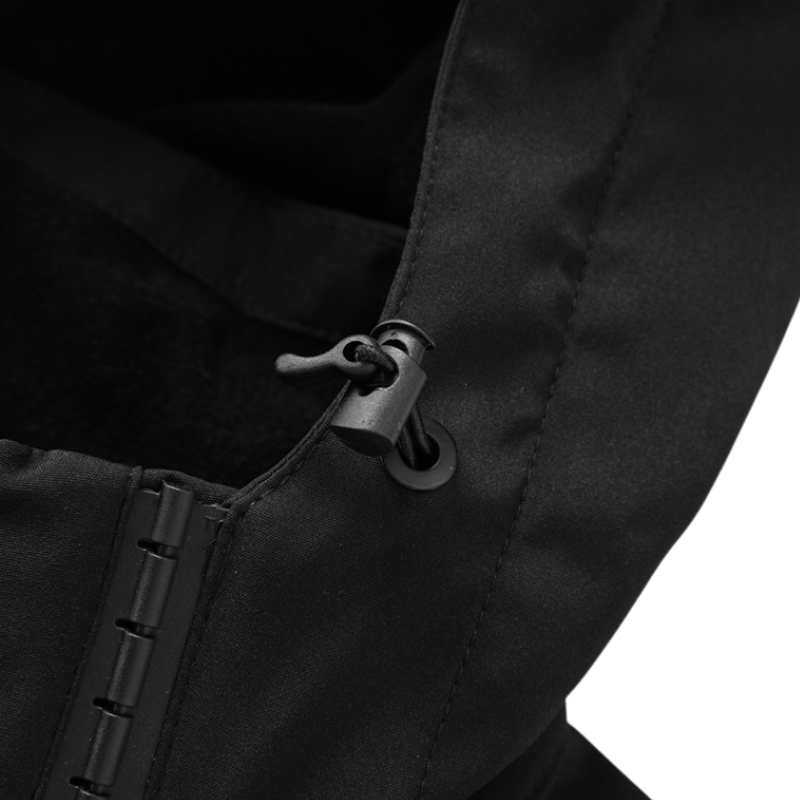 Übergangsjacke Herren - Abnehmbare Kapuze - Fleecefutter