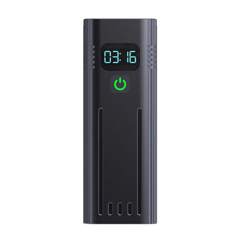 Fahrradlicht mit 12 LEDs, Digitalanzeige und 10.000-mAh-Akku mit Powerbank-Funktion – Ansicht 10