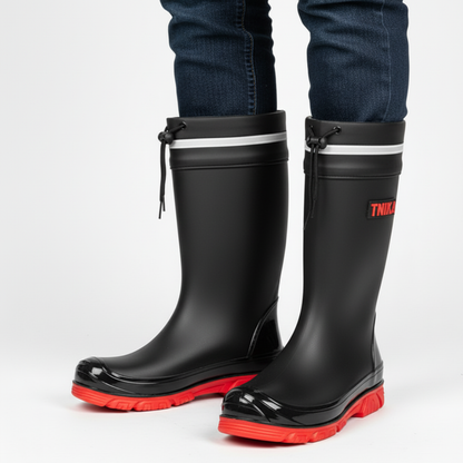 Gummistiefel Herren - hoher Schaft - rutschfeste Profilsohle