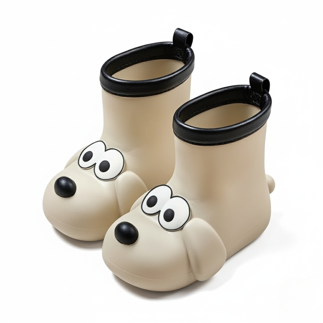 Gummistiefel Kinder - Hundemotiv - Rutschfeste Sohle