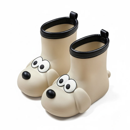 Gummistiefel Kinder - Hundemotiv - Rutschfeste Sohle