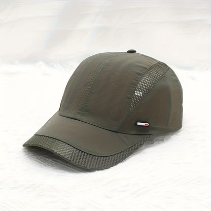 Dünne Herren-Baseballcap - Schnelltrocknend - Mesh-Panels