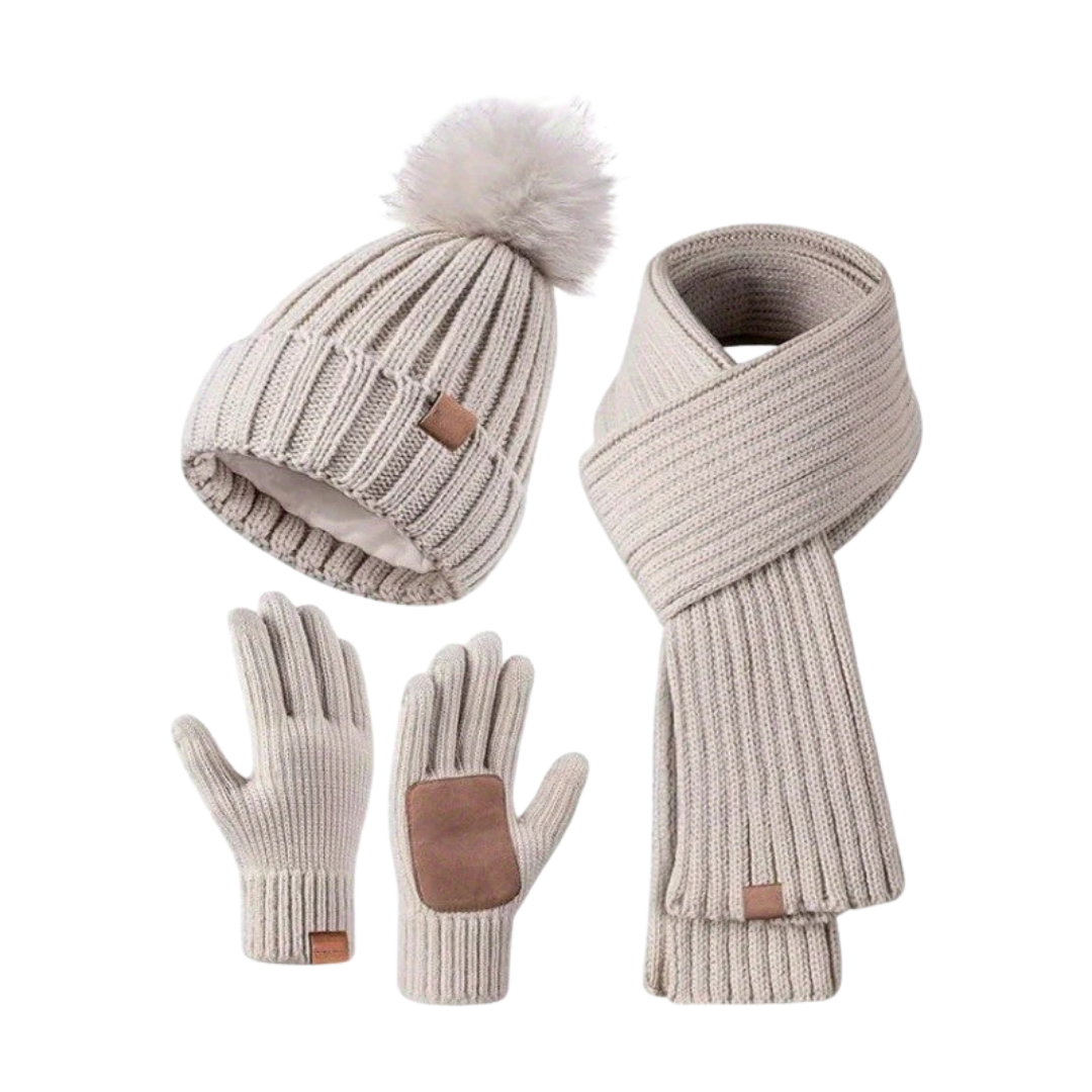 Mütze schal handschuhe set damen – Mütze, Schal & Handschuhe Set Damen