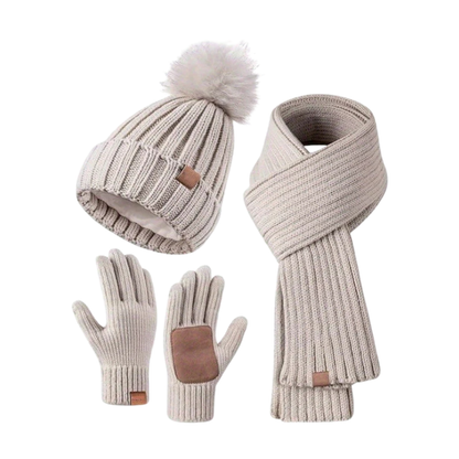 Mütze schal handschuhe set damen – Mütze, Schal & Handschuhe Set Damen