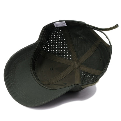 Herren-Camouflage-Tactical-Cap - Atmungsaktiv - Brillenhalter