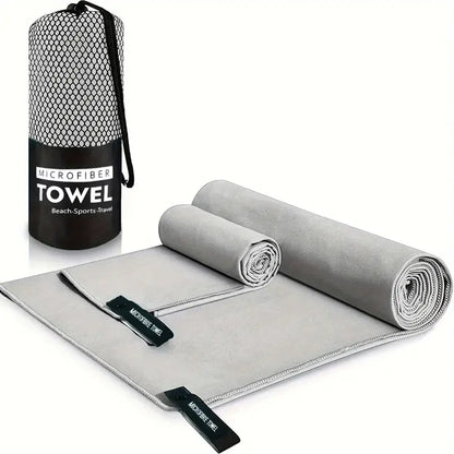 Microvezel Reishanddoek Set - 2 Stuks - OutdoorHavenNL