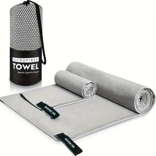 Microvezel Reishanddoek Set - 2 Stuks - OutdoorHavenNL