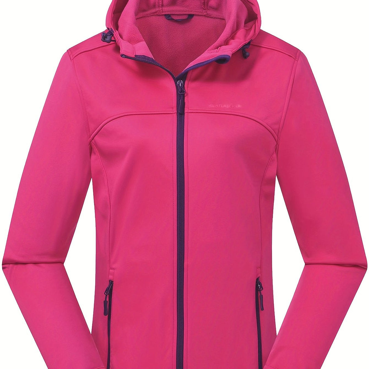 Softshelljacke Damen - Mit Fleecefutter - Verstellbare Kapuze