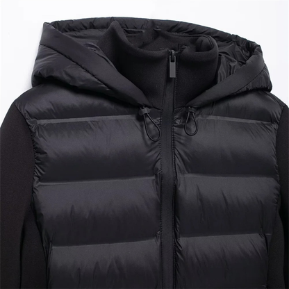 Daunenjacke Damen - Wasserdicht & Winddicht - Slim-Fit mit Kapuze