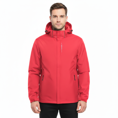 Übergangsjacke Herren Wasserdicht - Regenjacke mit Kapuze