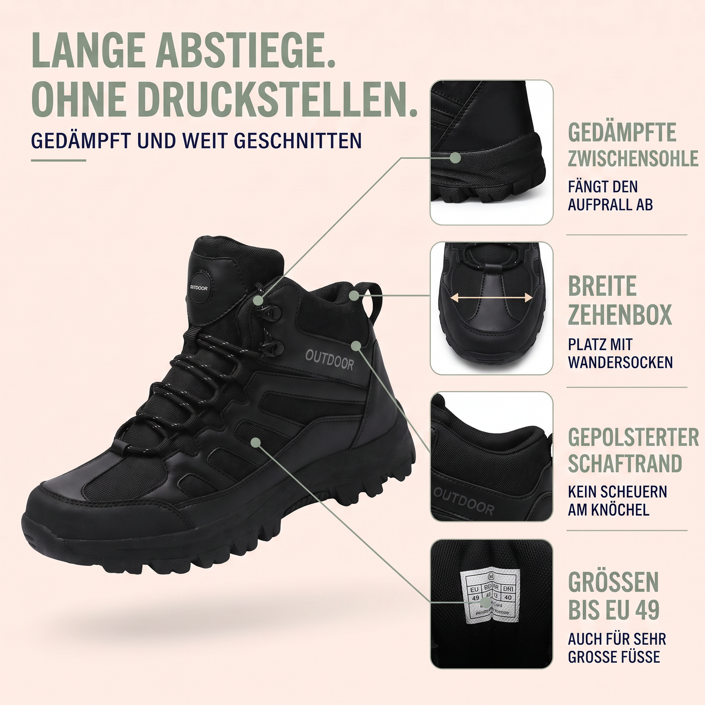 Wanderstiefel herren