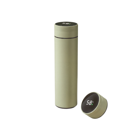 Thermosflasche – Thermosflasche 500 ml mit LED-Temperaturanzeige