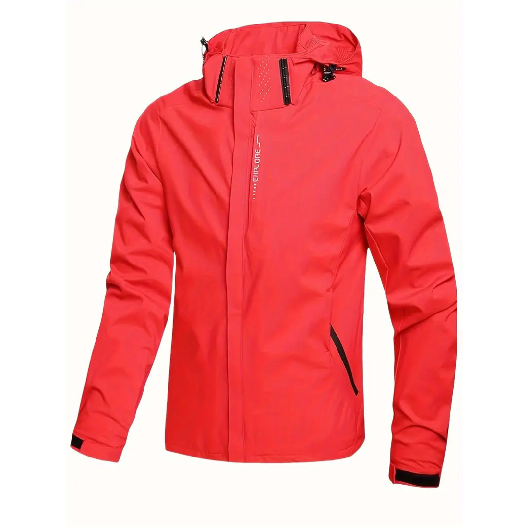 Übergangsjacke Herren Wasserdicht - Regenjacke mit Kapuze