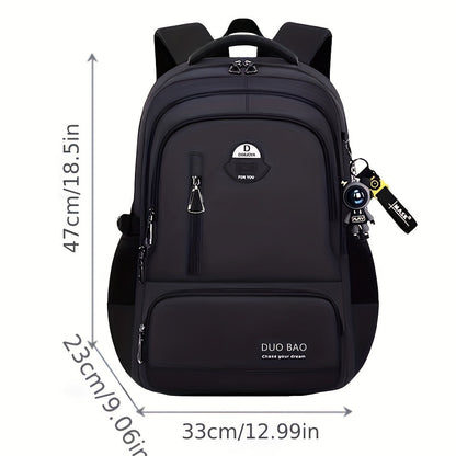 Schulrucksack unisex - 6 Fächer - leicht