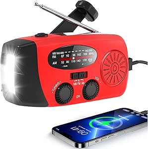 Notfallradio – Radio, Powerbank, Taschenlampe – #1 bei Notfällen