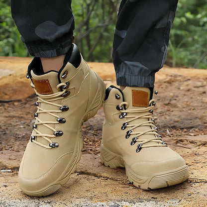 Wanderschuhe Herren Knöchelhoch - wasserdicht - Profilsohle