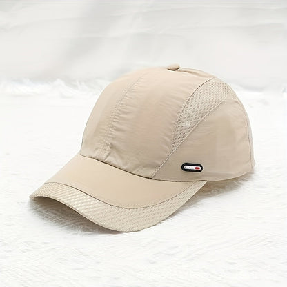 Dünne Herren-Baseballcap - Schnelltrocknend - Mesh-Panels