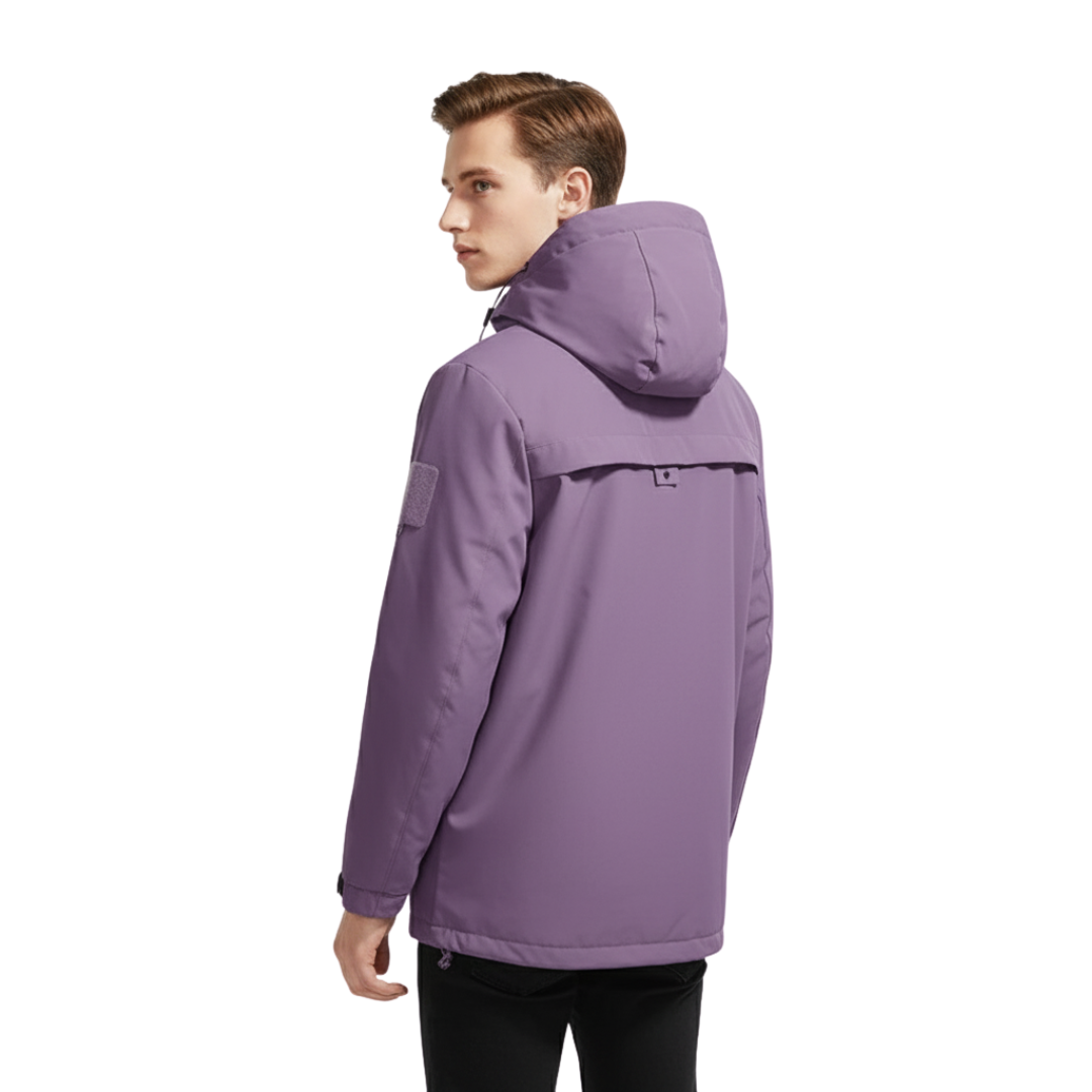 Windbreaker Unisex Wasserdicht - Übergangsjacke mit Kapuze, 5 Farben