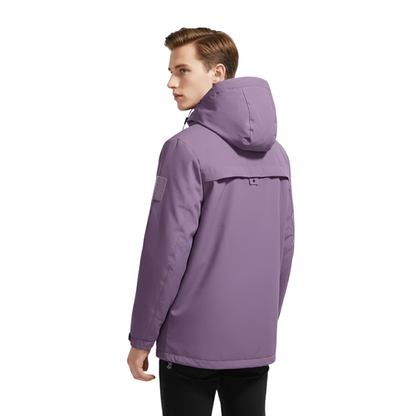 Windbreaker Unisex Wasserdicht - Übergangsjacke mit Kapuze, 5 Farben