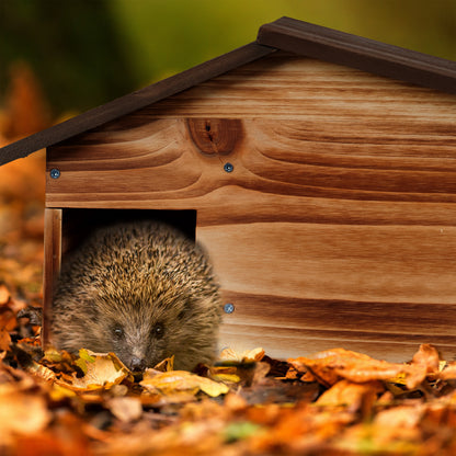 Igelhaus in Natur - 46 x 24 x 33,5 cm - Winterquartier für Igel