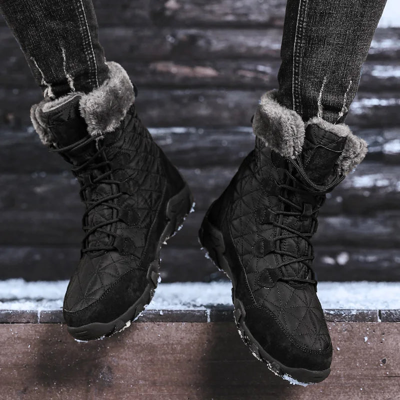 Winterstiefel Herren - wadenhoch - gefüttert