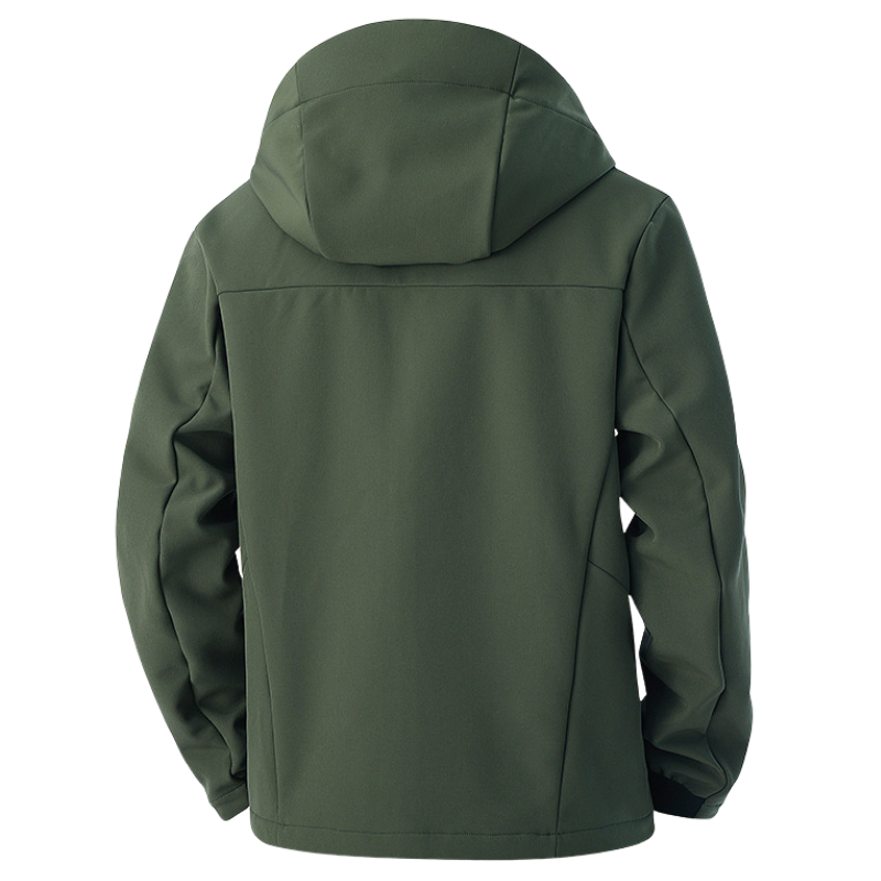 Softshelljacke Herren - Fleecefutter - Kapuze & Belüftung