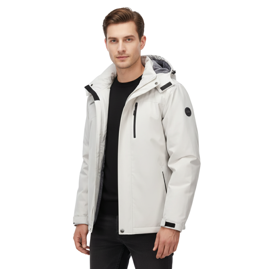 Winterjacke Herren Wasserdicht - Gefütterte Übergangsjacke, bis 7XL