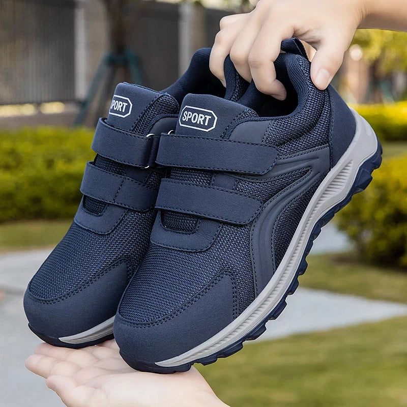 Orthopädische Schuhe Herren - Klettverschluss - Weite Passform